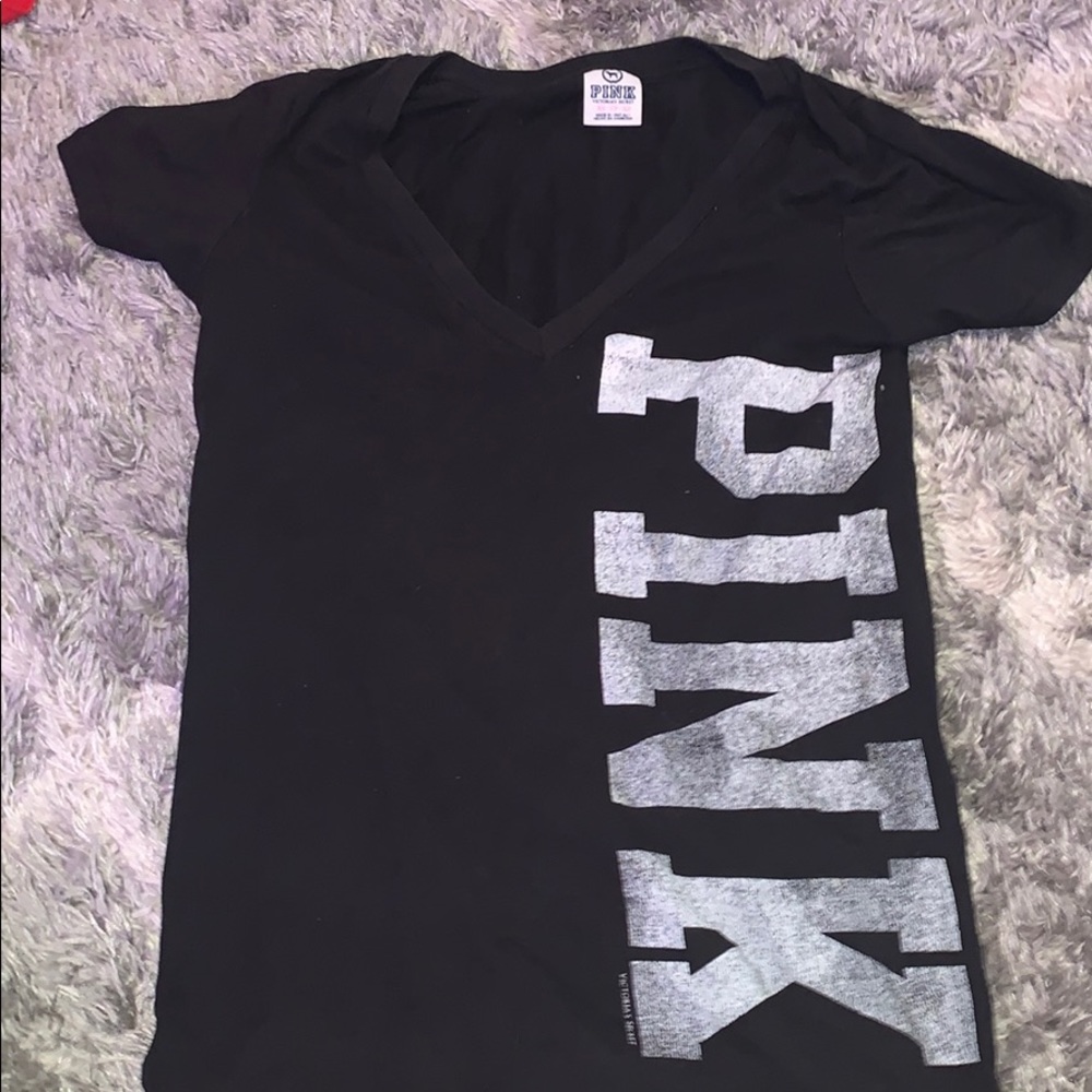 Pink short sleeved tee